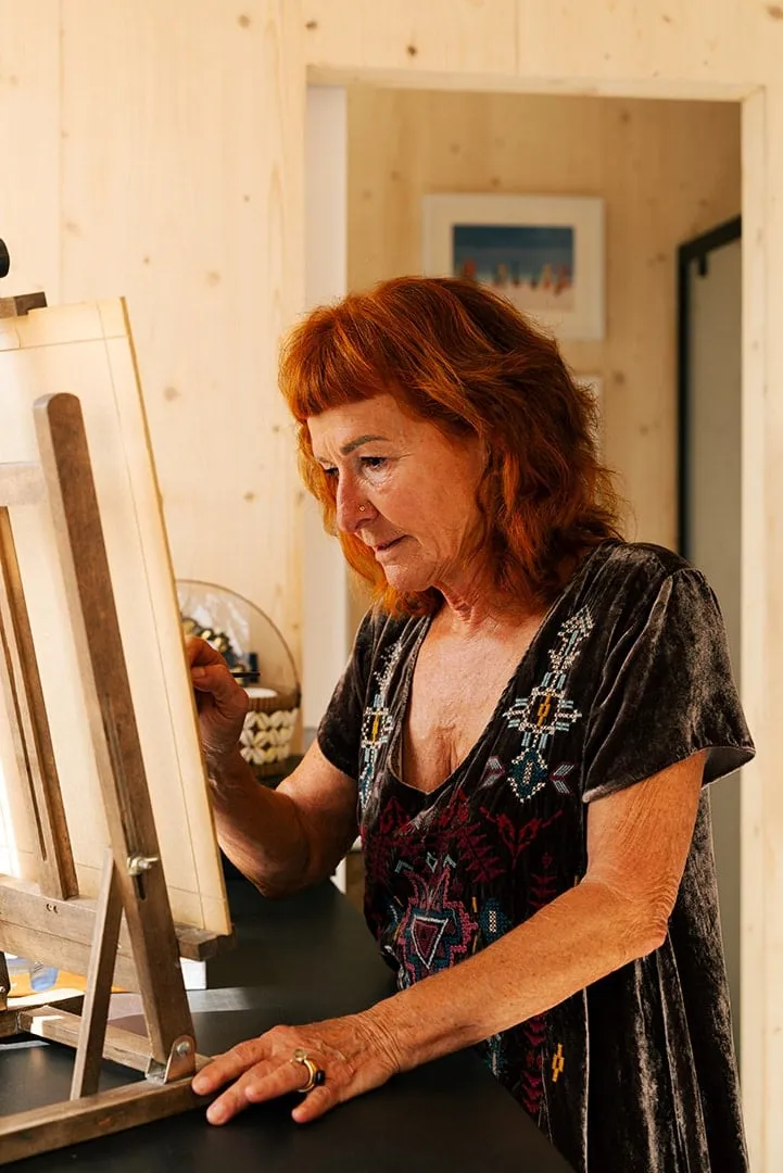 Atelier d’artiste, studio en ossature bois Greenkub (Côtes-d’Armor)