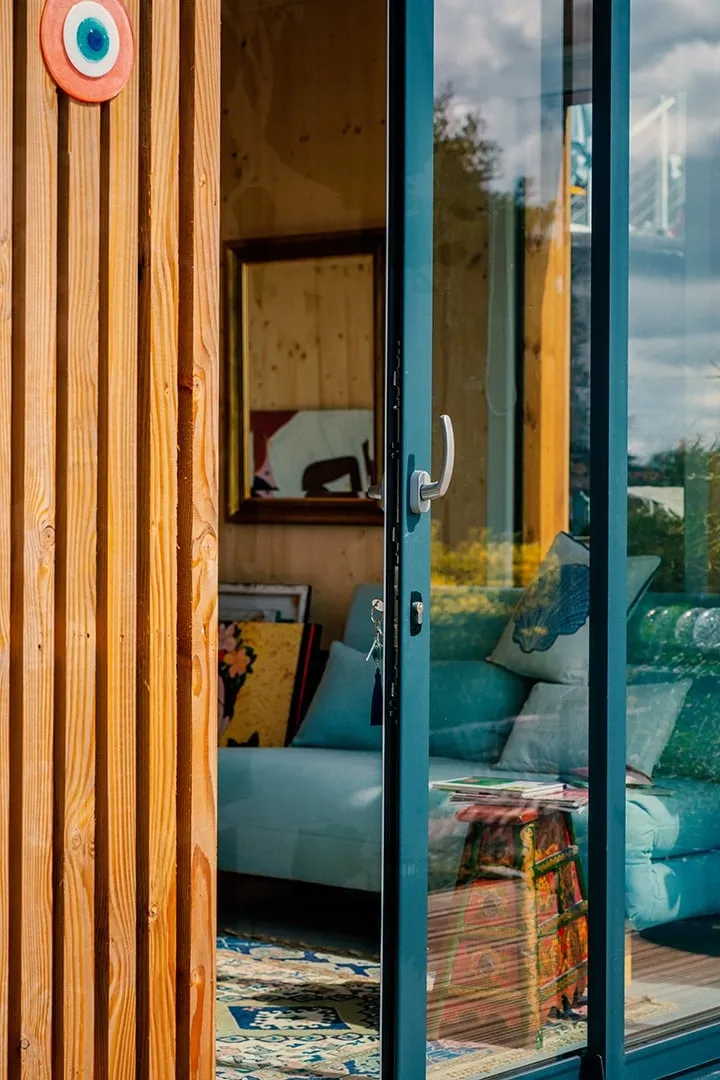 Atelier d’artiste, studio en ossature bois Greenkub (Côtes-d’Armor)