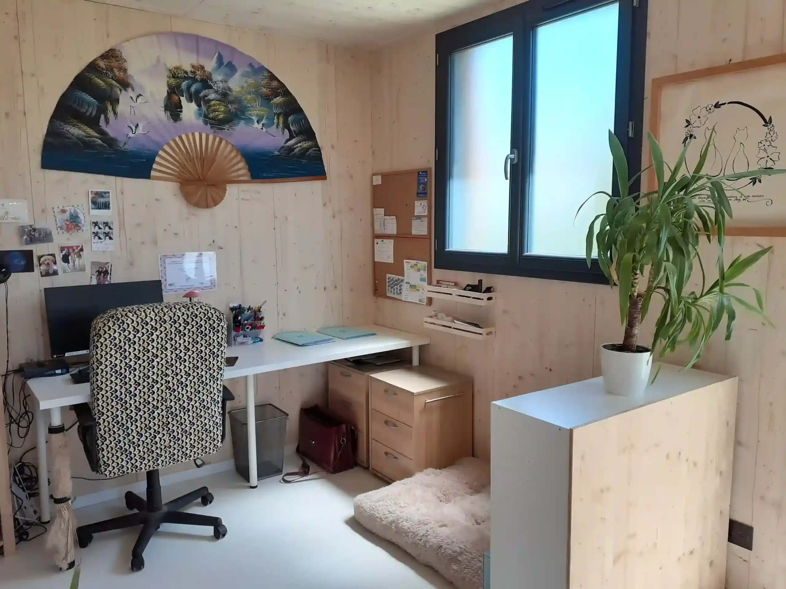 Réalisation Greenkub : bureau de jardin de 20 m² en ossature bois
