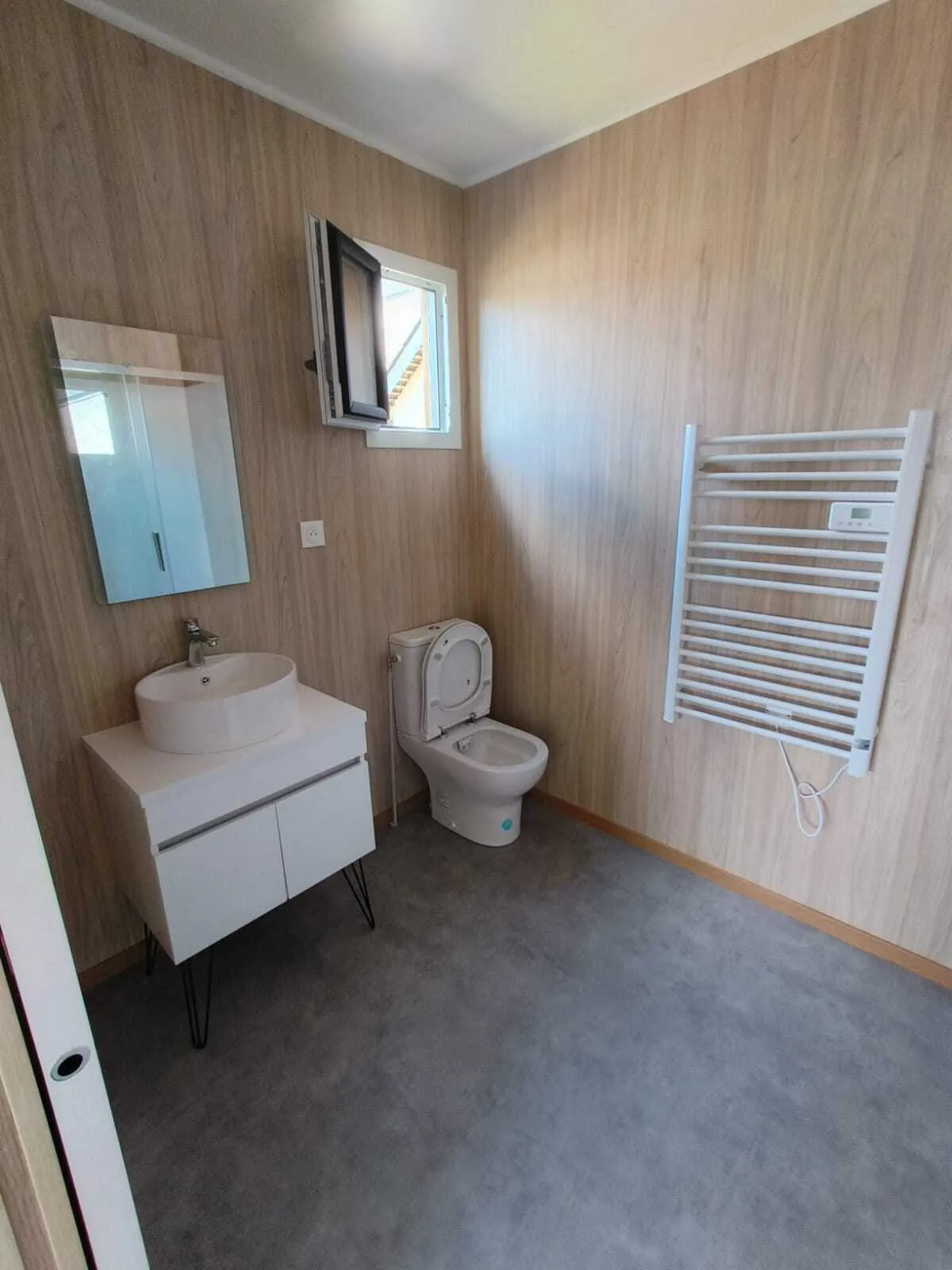 Toilette et lavado d’un studio