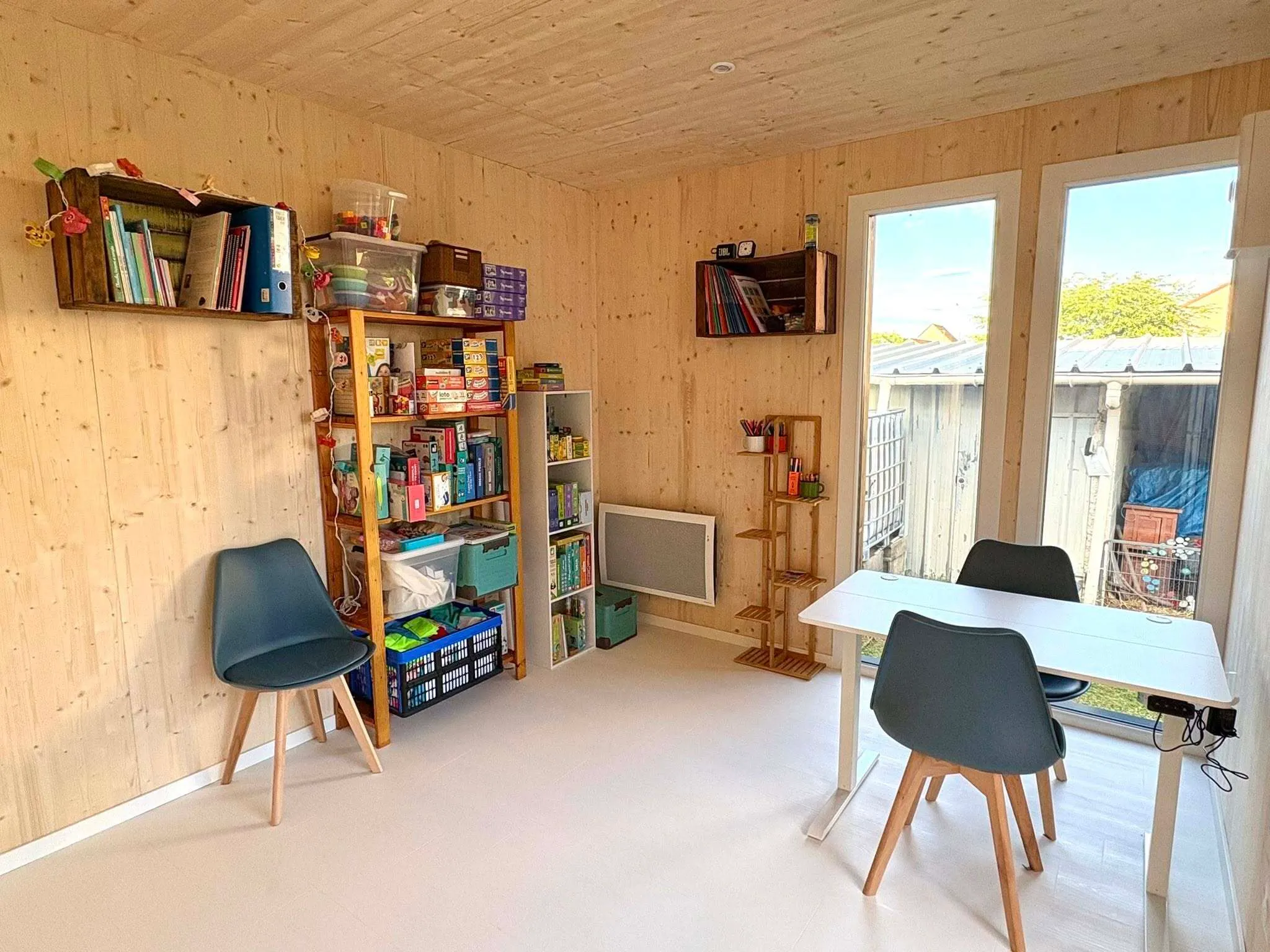 Cabinet de praticien de 15 m², studio en ossature bois Greenkub (Saône-et-Loire)