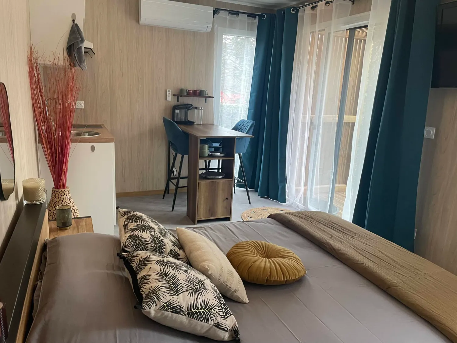 intérieur studio locatif greenkub