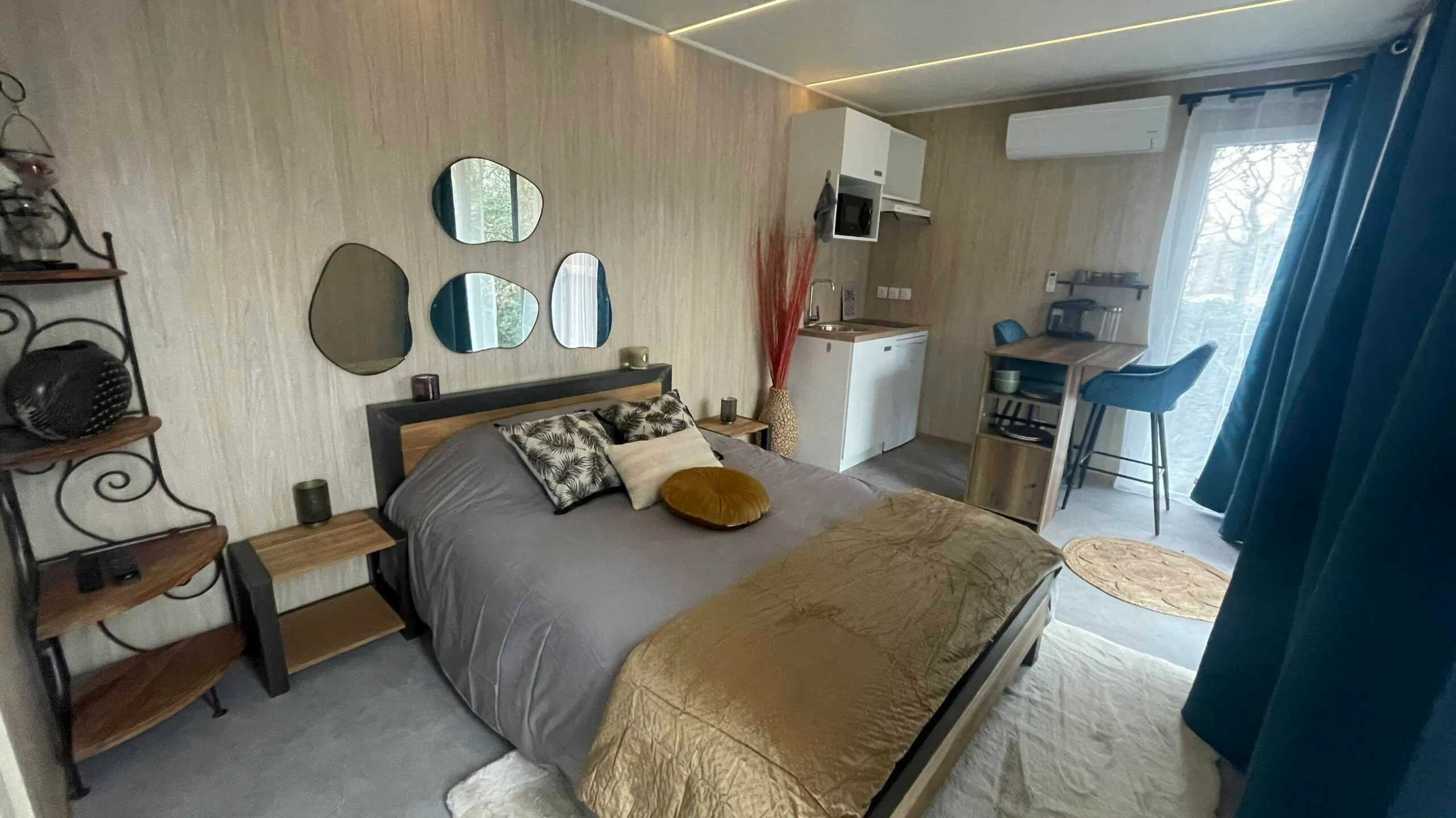 intérieur studio locatif greenkub