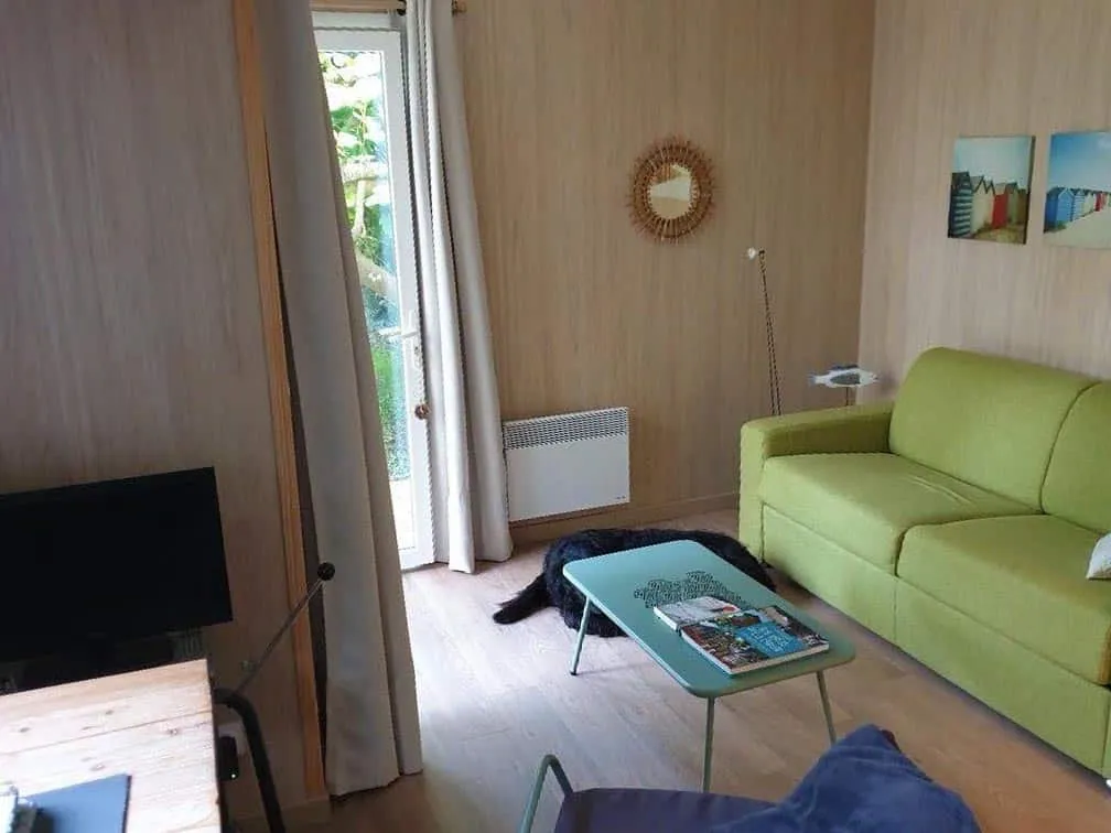 Intérieur aménagé d’un lodge de 20m2