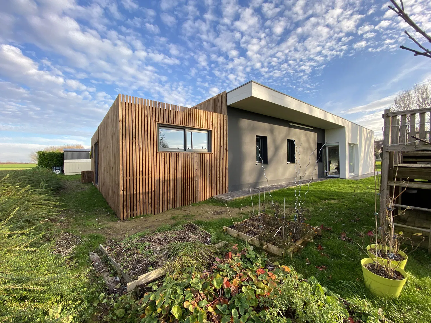 Extension de maison de 30m2 dans le 02