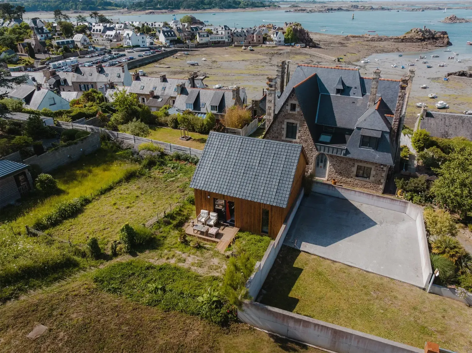 Réalisation Greenkub : maison en ossature bois de 40 m² en ossature bois
