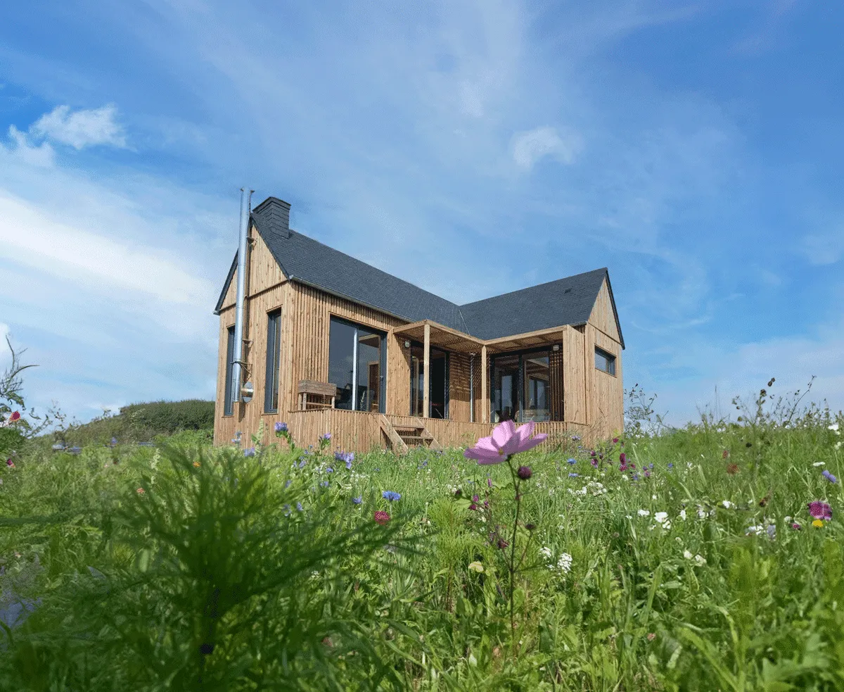 Une maison en bois style bretonne