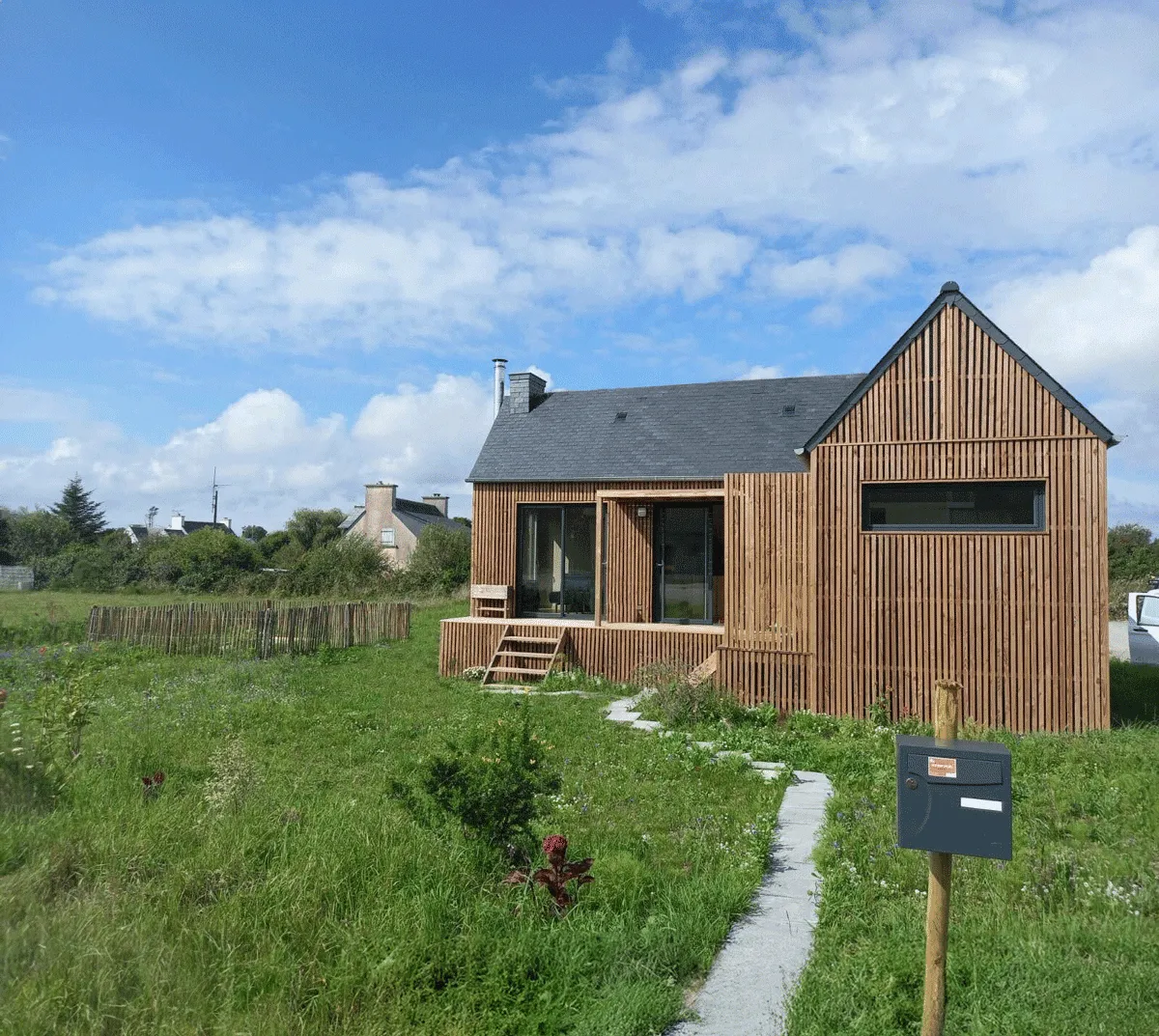 Réalisation Greenkub : maison en ossature bois de 40 m² en ossature bois