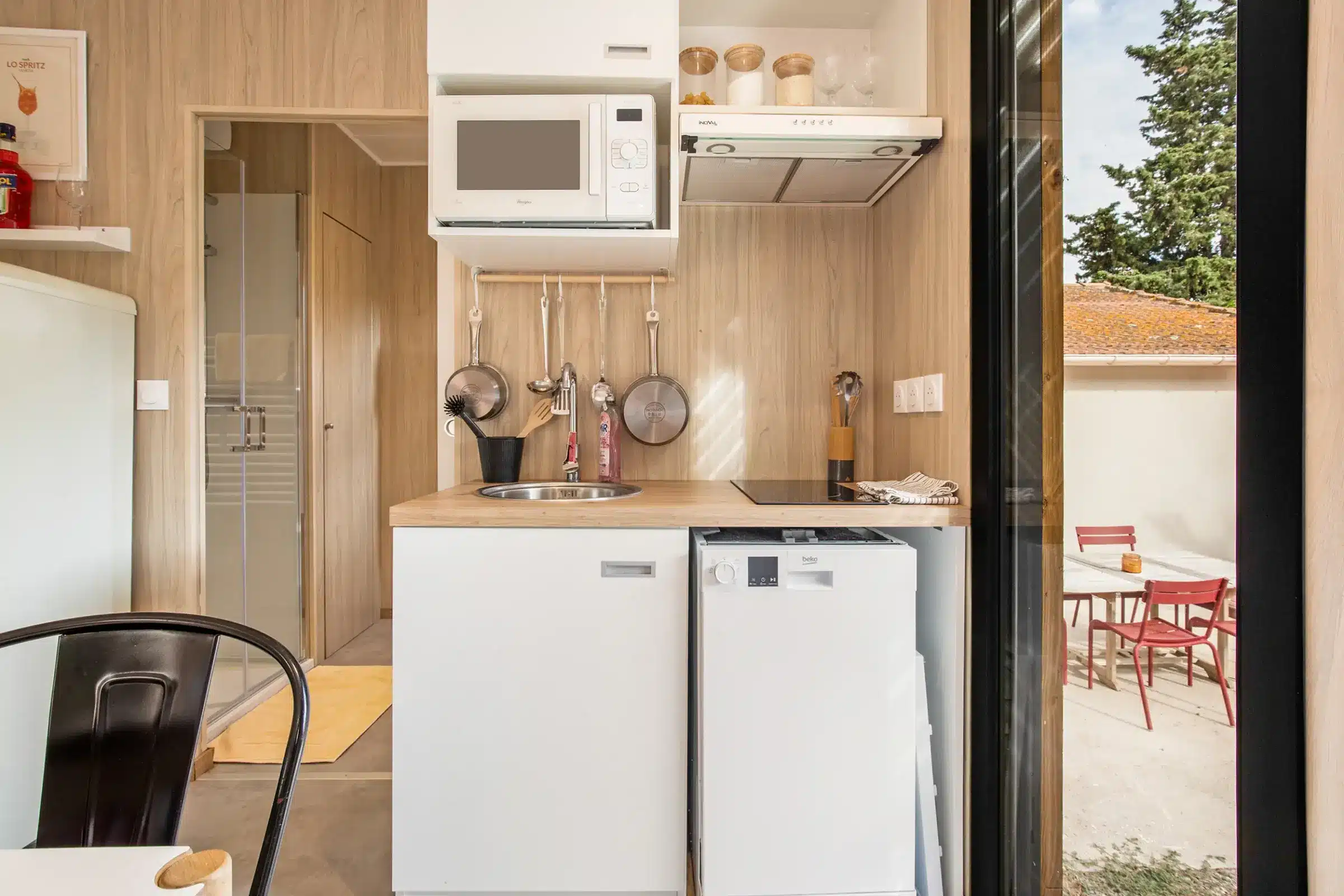 4 personnes de 40 m², studio en ossature bois Greenkub (Hérault)