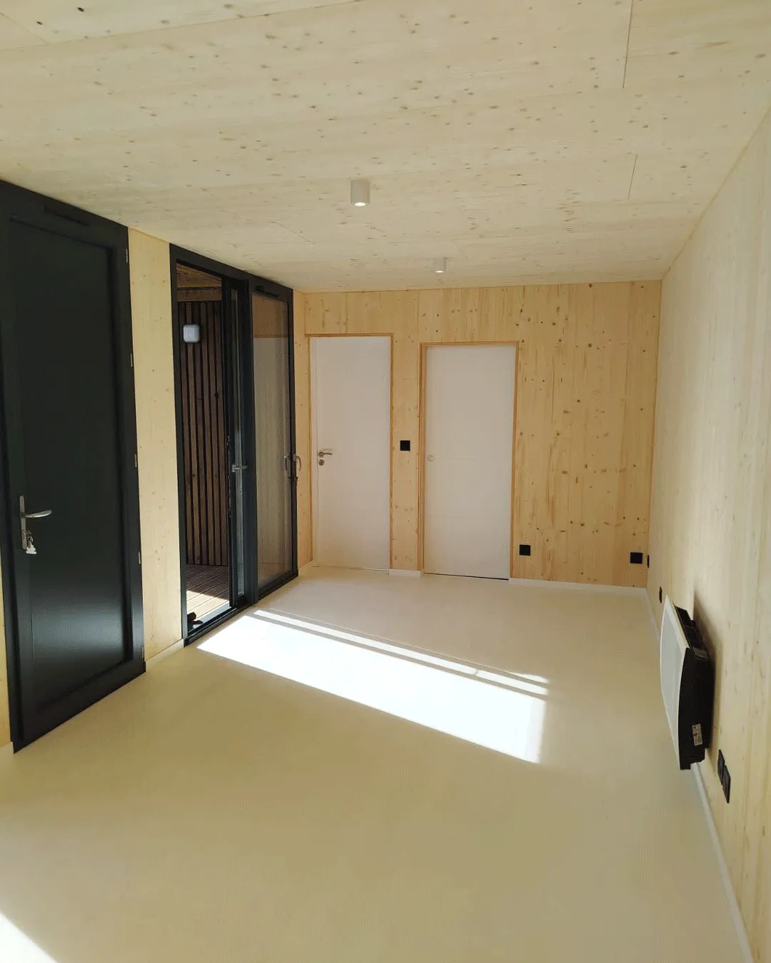 Résidence principale de 50 m², construction en ossature bois Greenkub (Landes)