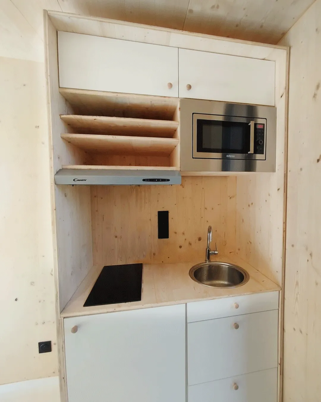 Résidence principale de 50 m², construction en ossature bois Greenkub (Landes)