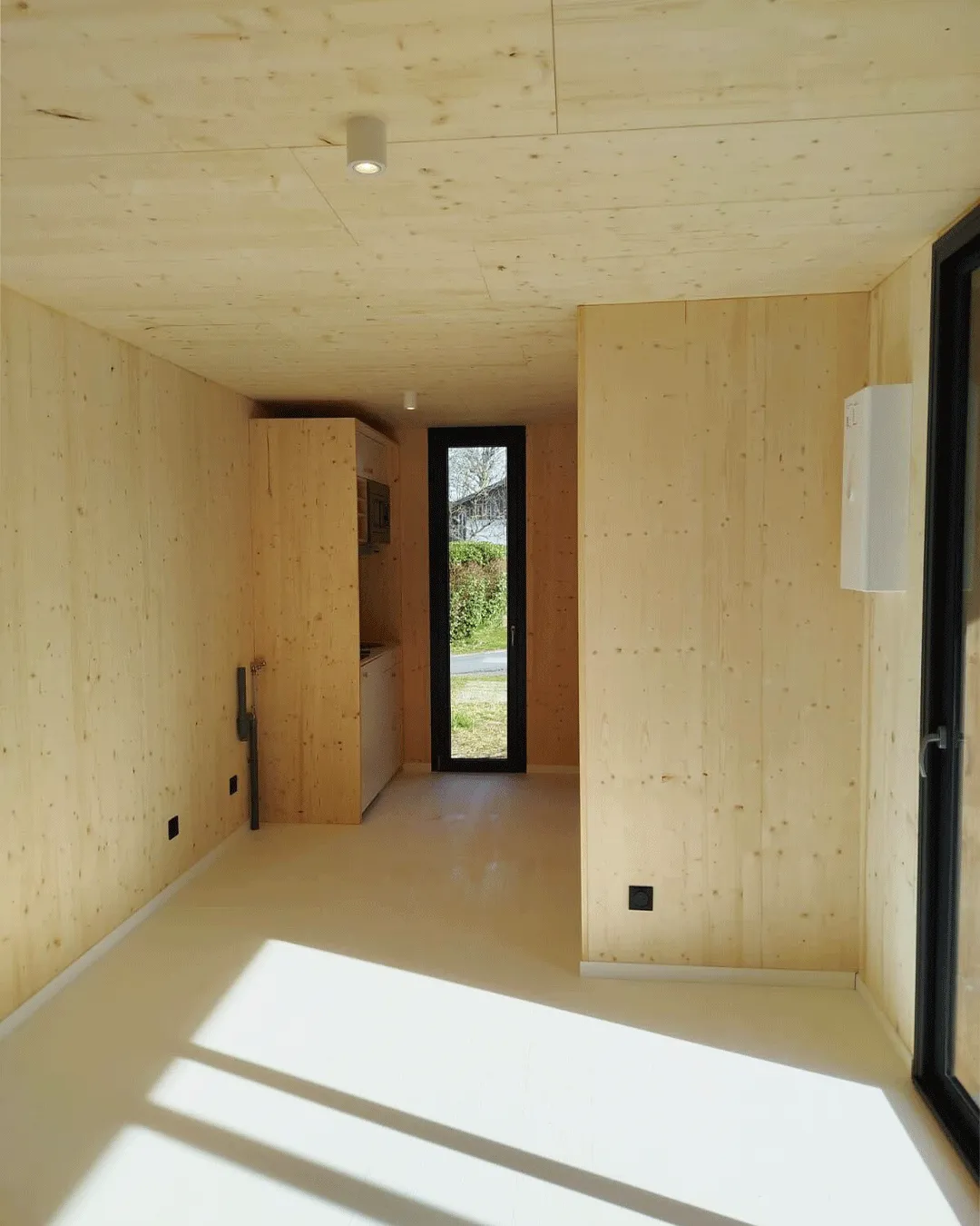 Résidence principale de 50 m², construction en ossature bois Greenkub (Landes)