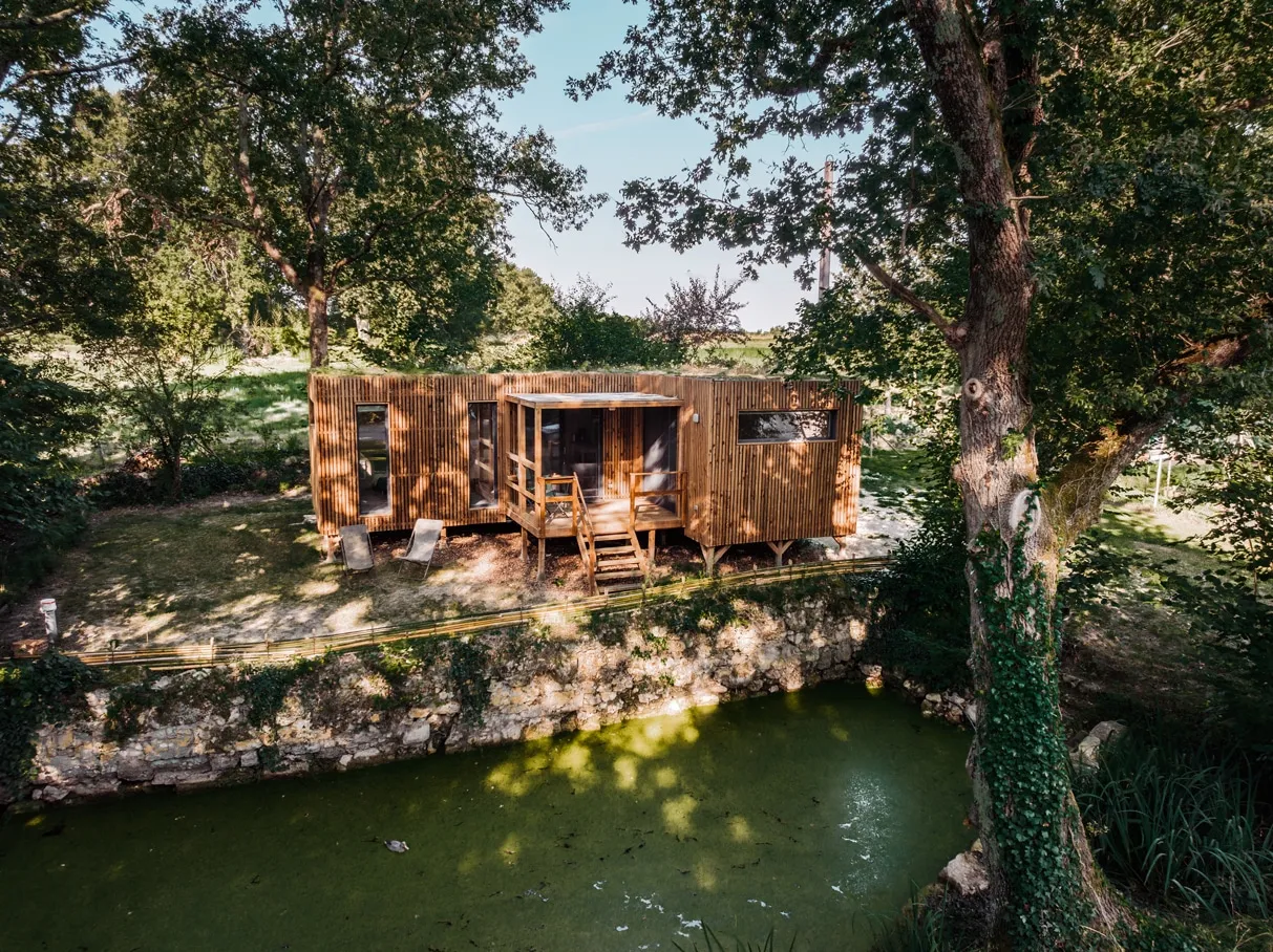 Réalisation Greenkub : maison en ossature bois de 40 m² en ossature bois
