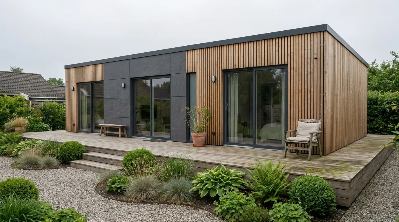 Maison ossature bois Greenkub, MI70R, 70 m², résidence principale, Côtes-d’Armor