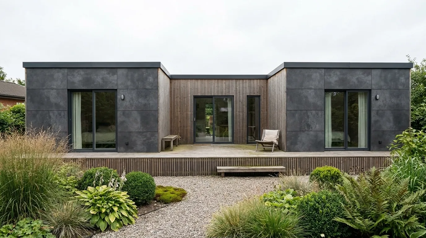 Maison ossature bois Greenkub, MI90U, 90 m², résidence principale, Vienne