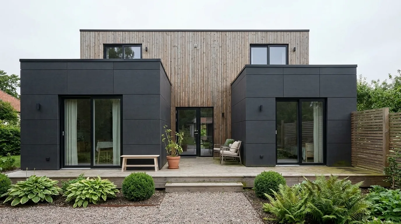 Maison ossature bois Greenkub, MI100UT, 100 m², résidence secondaire, Charente-Maritime
