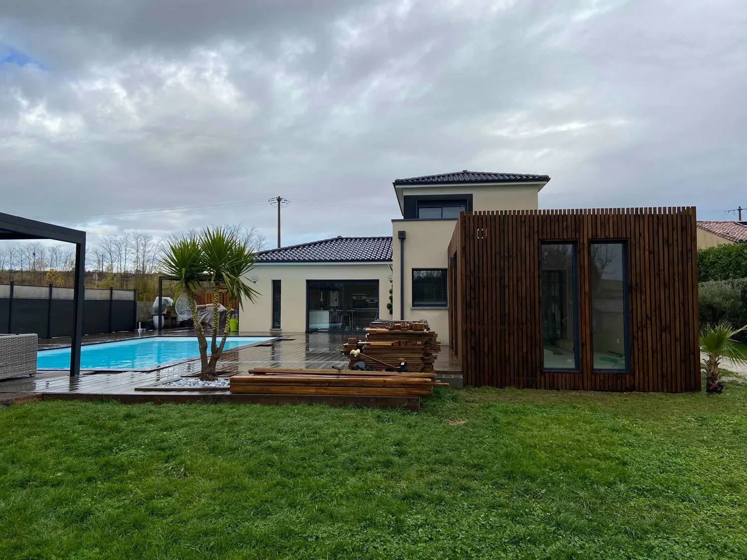 extension de maison en bois 20m2 dans le 31