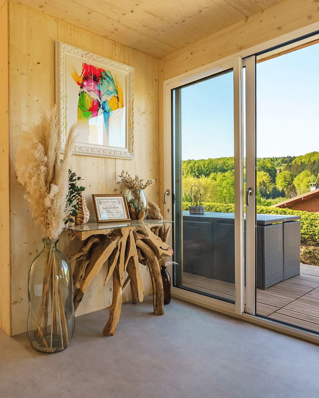 Local professionnel de 50 m², studio en ossature bois Greenkub (Hérault)