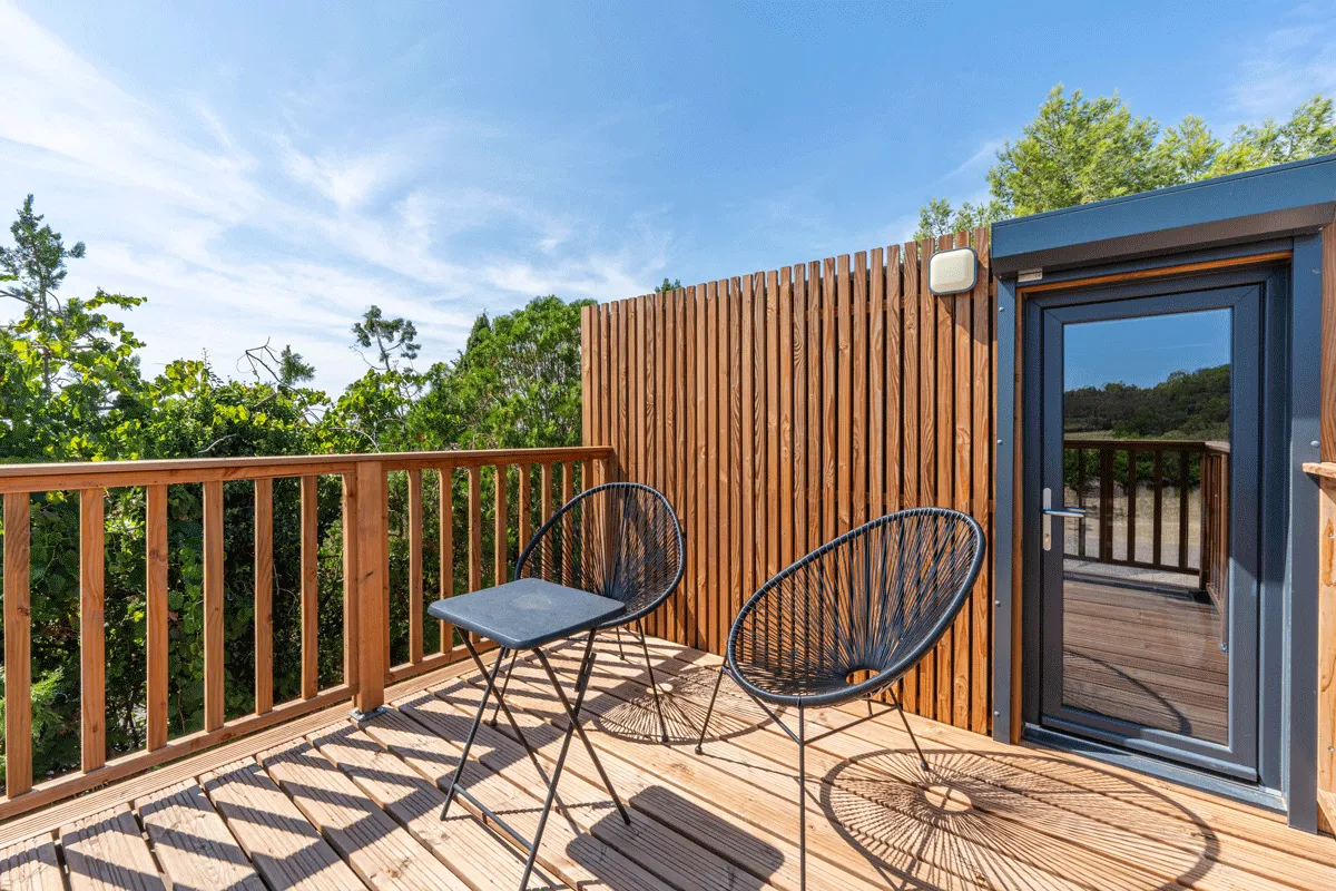 Location saisonnière de 30 m², studio en ossature bois Greenkub (Hérault)
