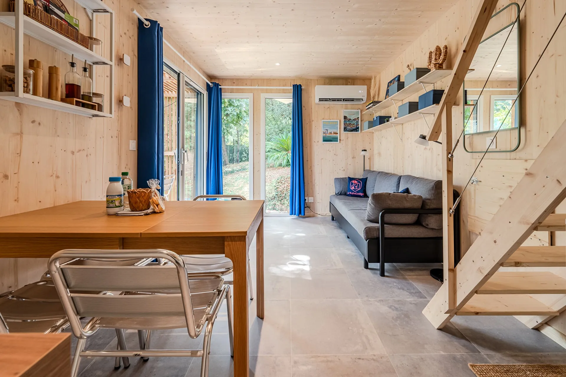 Chambre d’hôtes, studio en ossature bois Greenkub (Hérault)