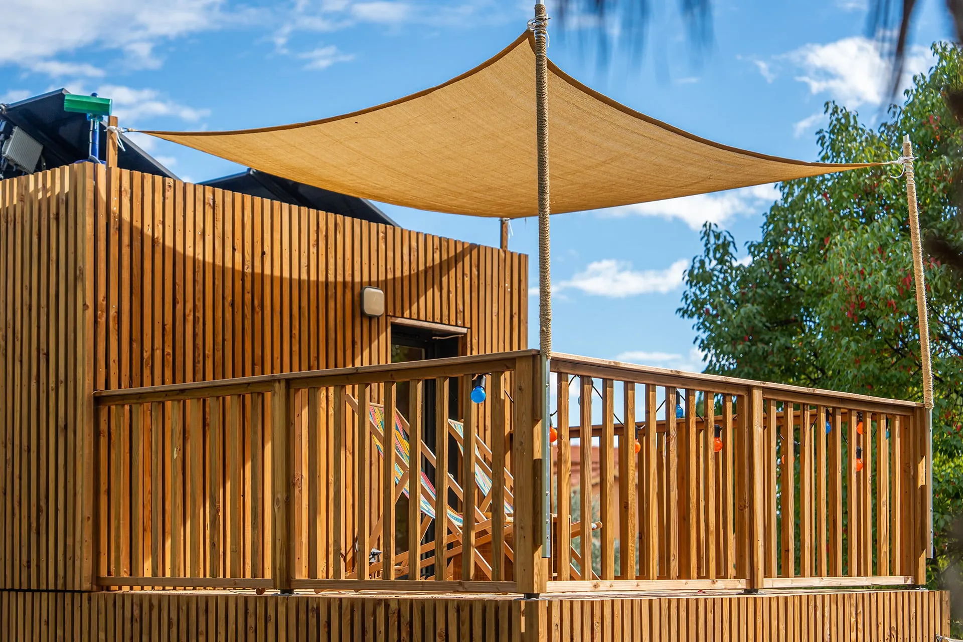 Chambre d’hôtes, studio en ossature bois Greenkub (Hérault)