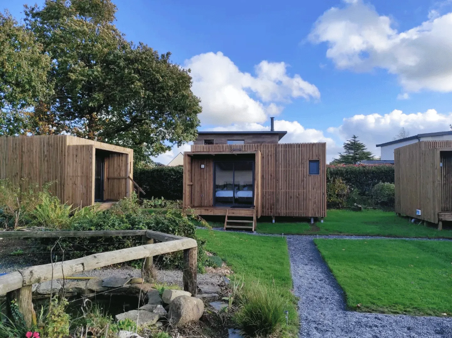 Location saisonnière de 15 m², studio en ossature bois Greenkub (Finistère)
