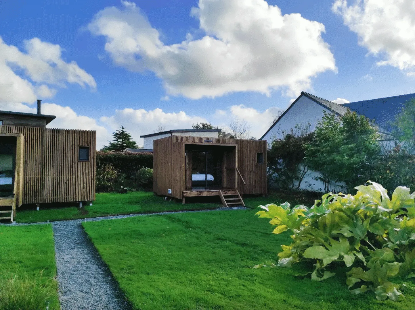 Location saisonnière de 15 m², studio en ossature bois Greenkub (Finistère)