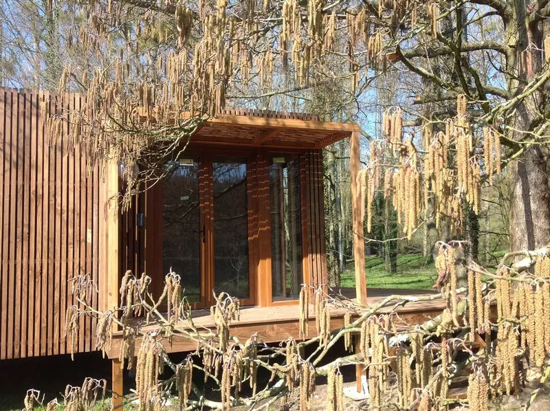 Réalisation Greenkub : studio de jardin de 20 m² en ossature bois