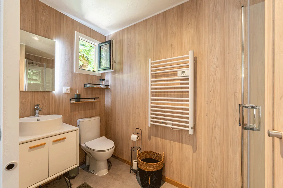 Location saisonnière de 20 m², studio en ossature bois Greenkub (Dordogne)