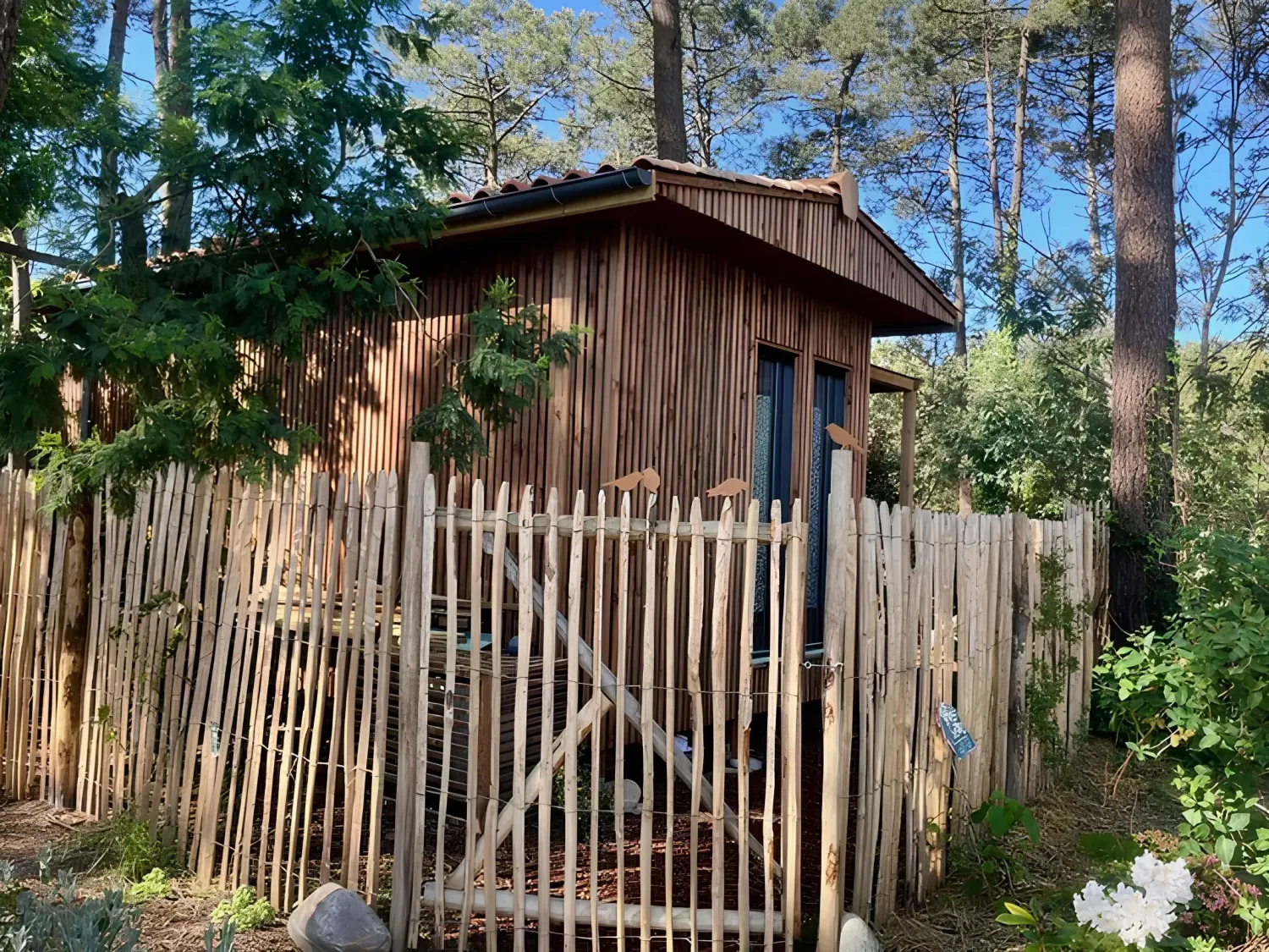 Location saisonnière de 20 m², studio en ossature bois Greenkub (Gironde)