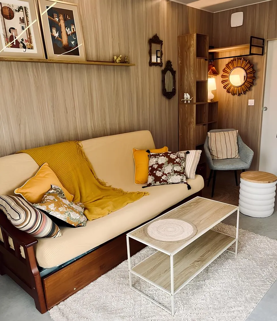 Location saisonnière de 20 m², studio en ossature bois Greenkub (Gironde)