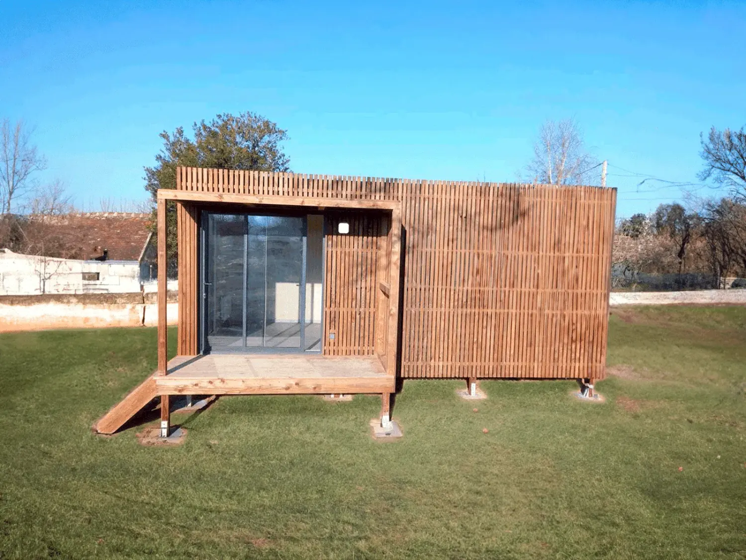 Réalisation Greenkub : studio de jardin de 20 m² en ossature bois