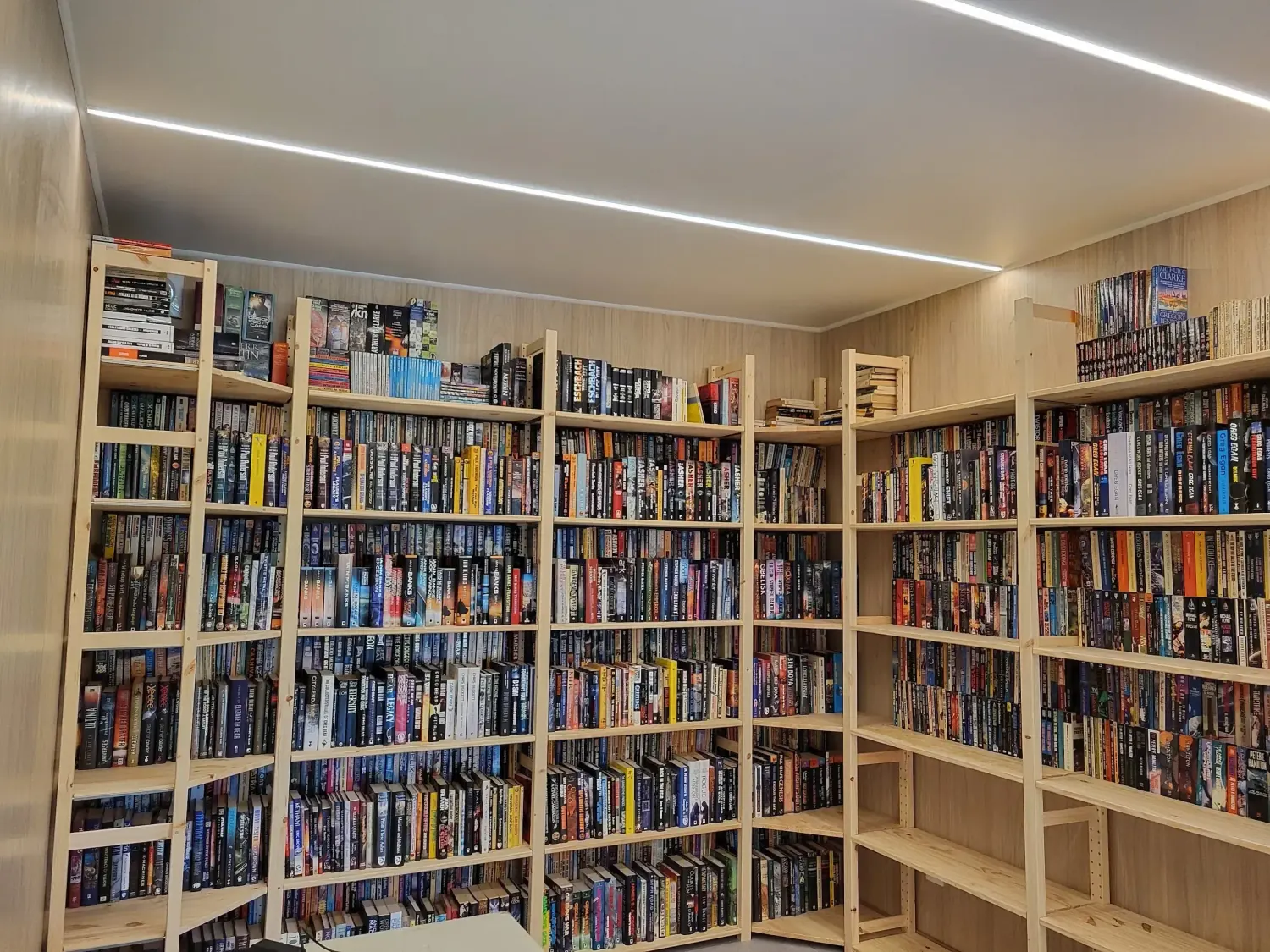 studio Greenkub bibliothèque
