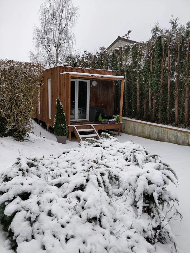studio jardin neige