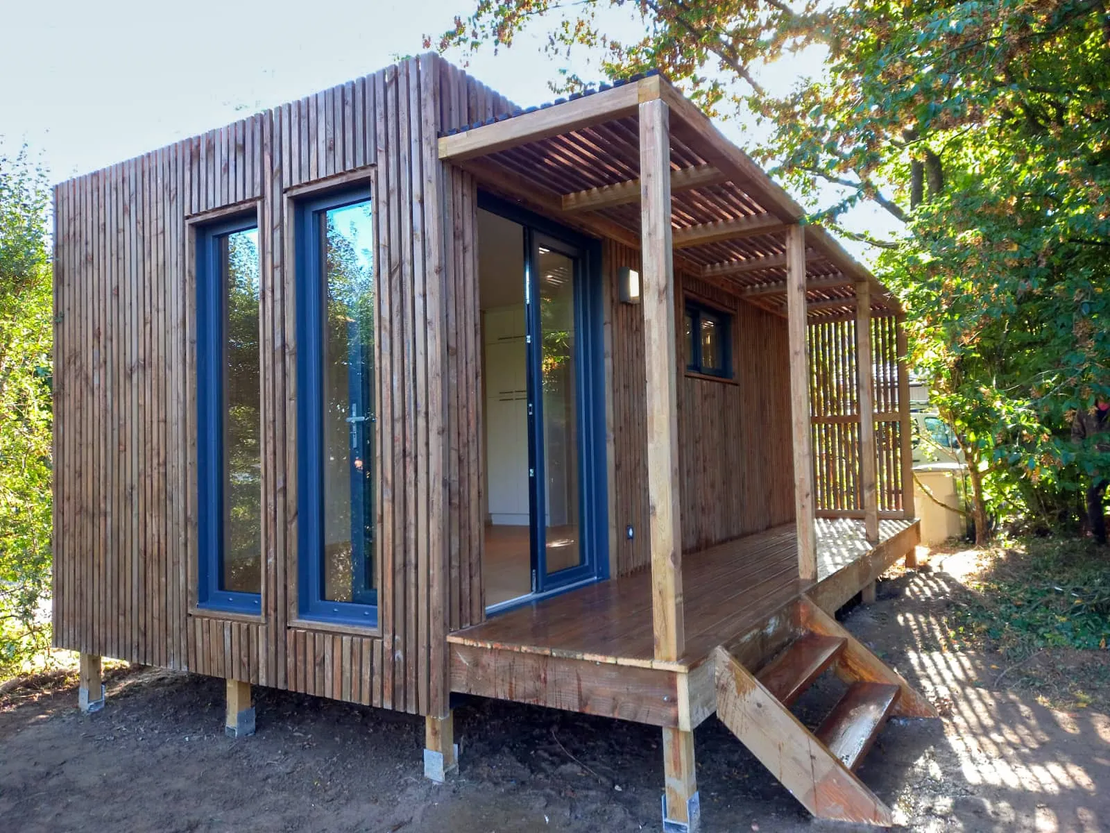 Extérieur d’un studio de jardin