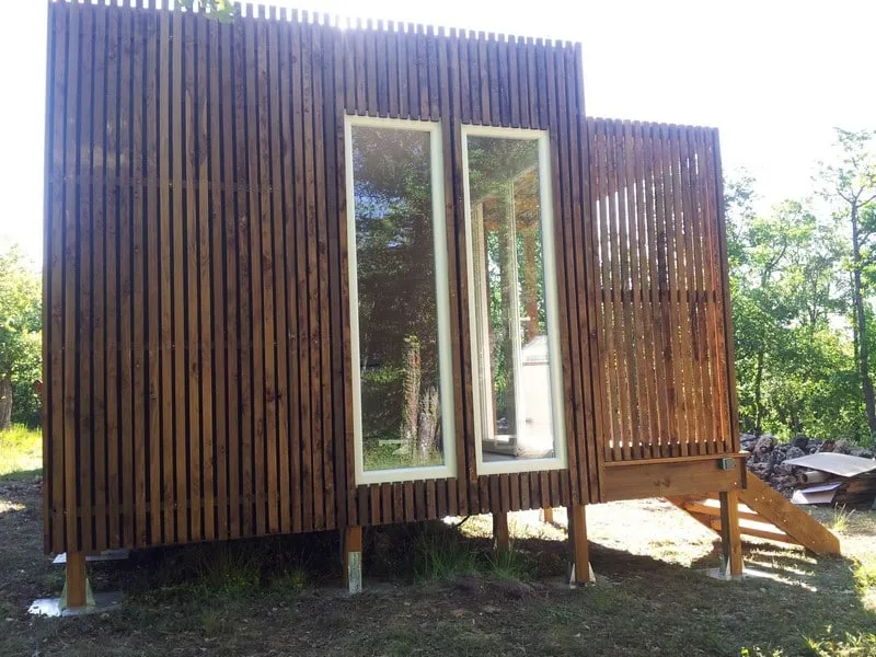 studio studios jardin 20m2 alpes de haute provence GK20 entree