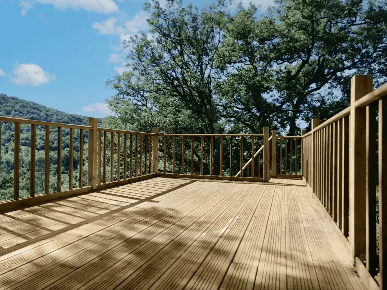 Terrasse d’un studio de jardin