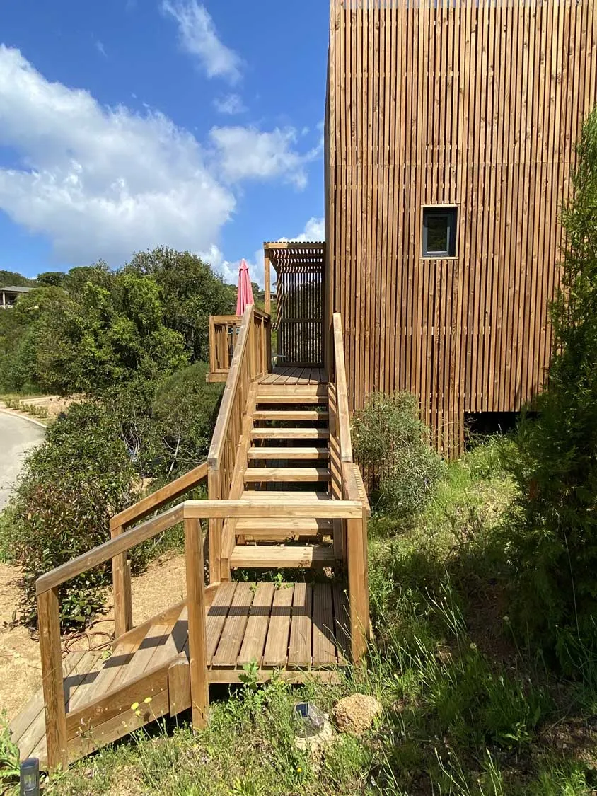 Studio de jardin de 30m2 en Corse
