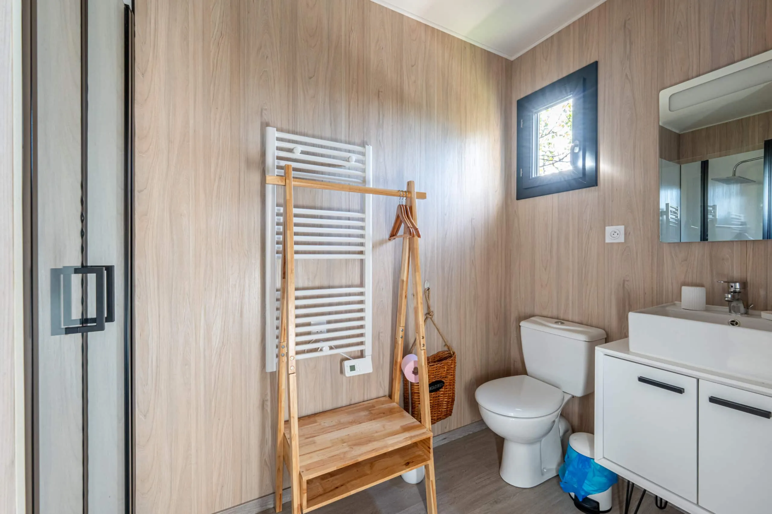 salle d’eau maison en bois
