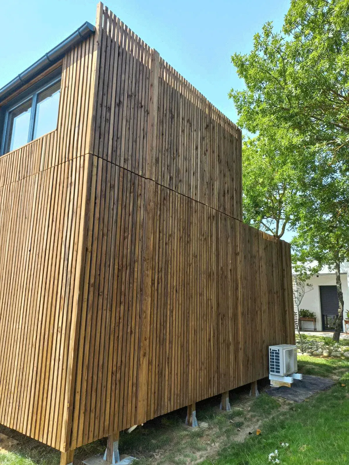 Studio de jardin Greenkub installé, réalisation dans l'Aude