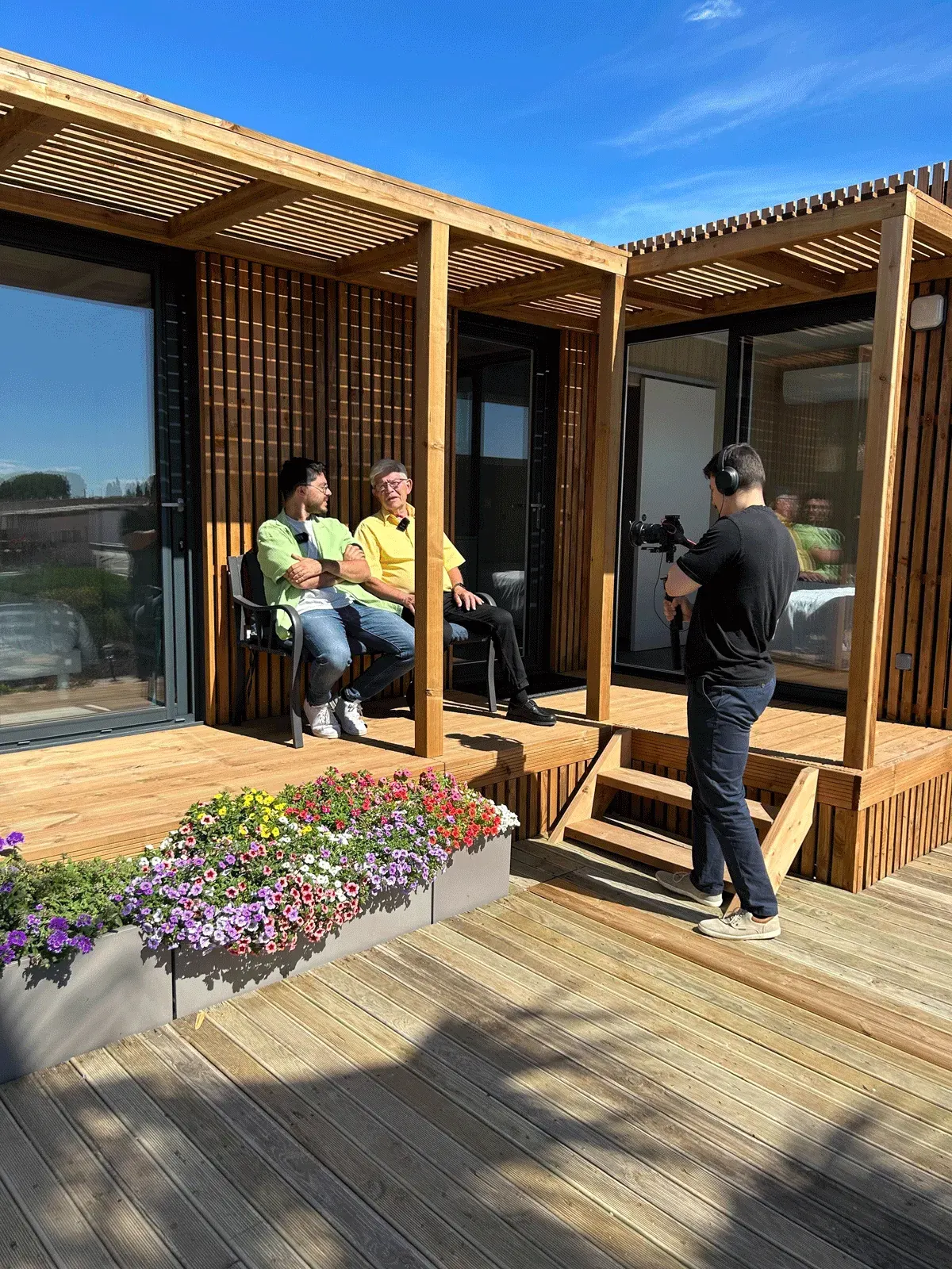 Maison autonome de 32 m², studio en ossature bois Greenkub (Aube)