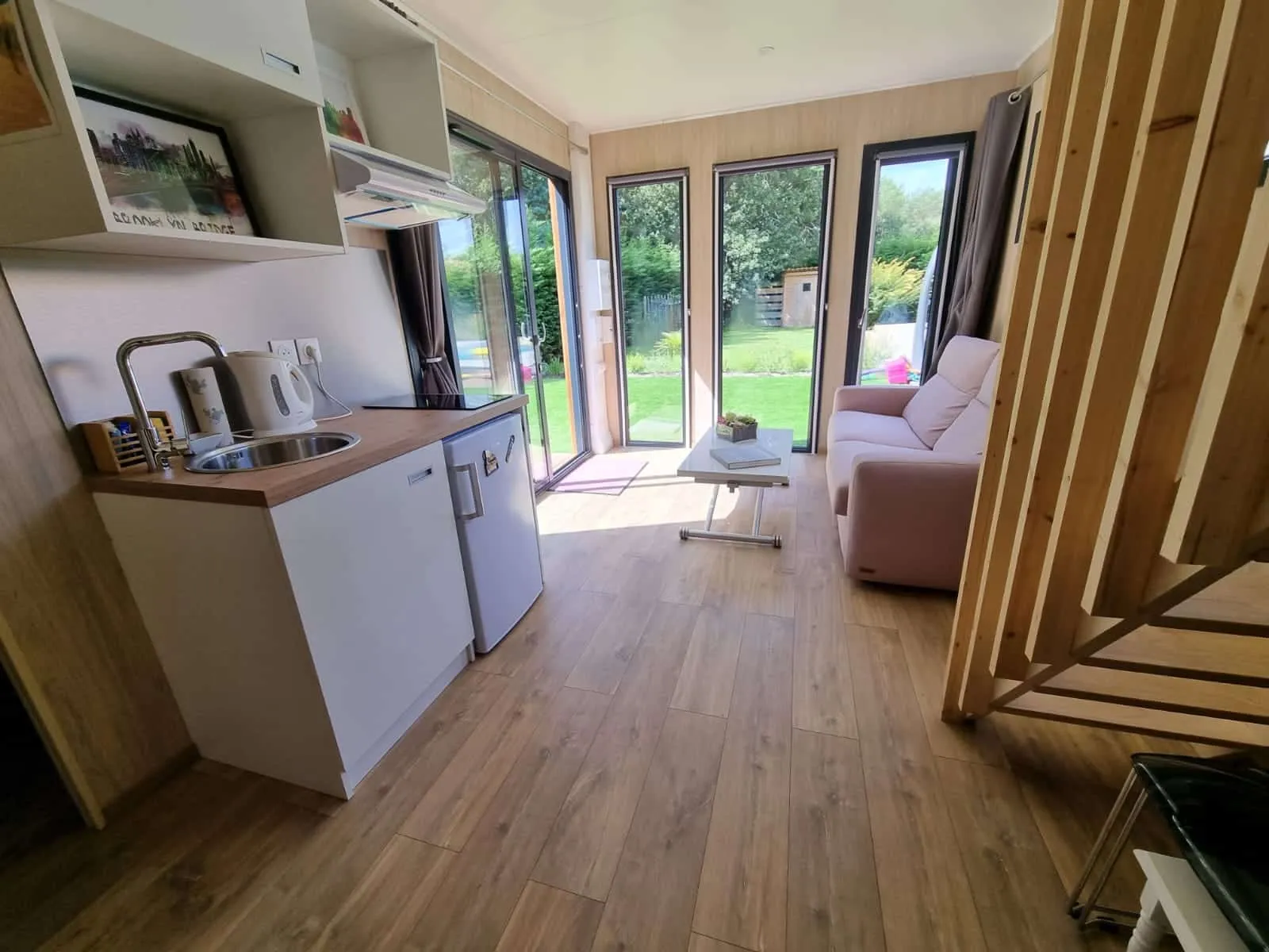 salon studio de jardin Greenkub de 40m2
