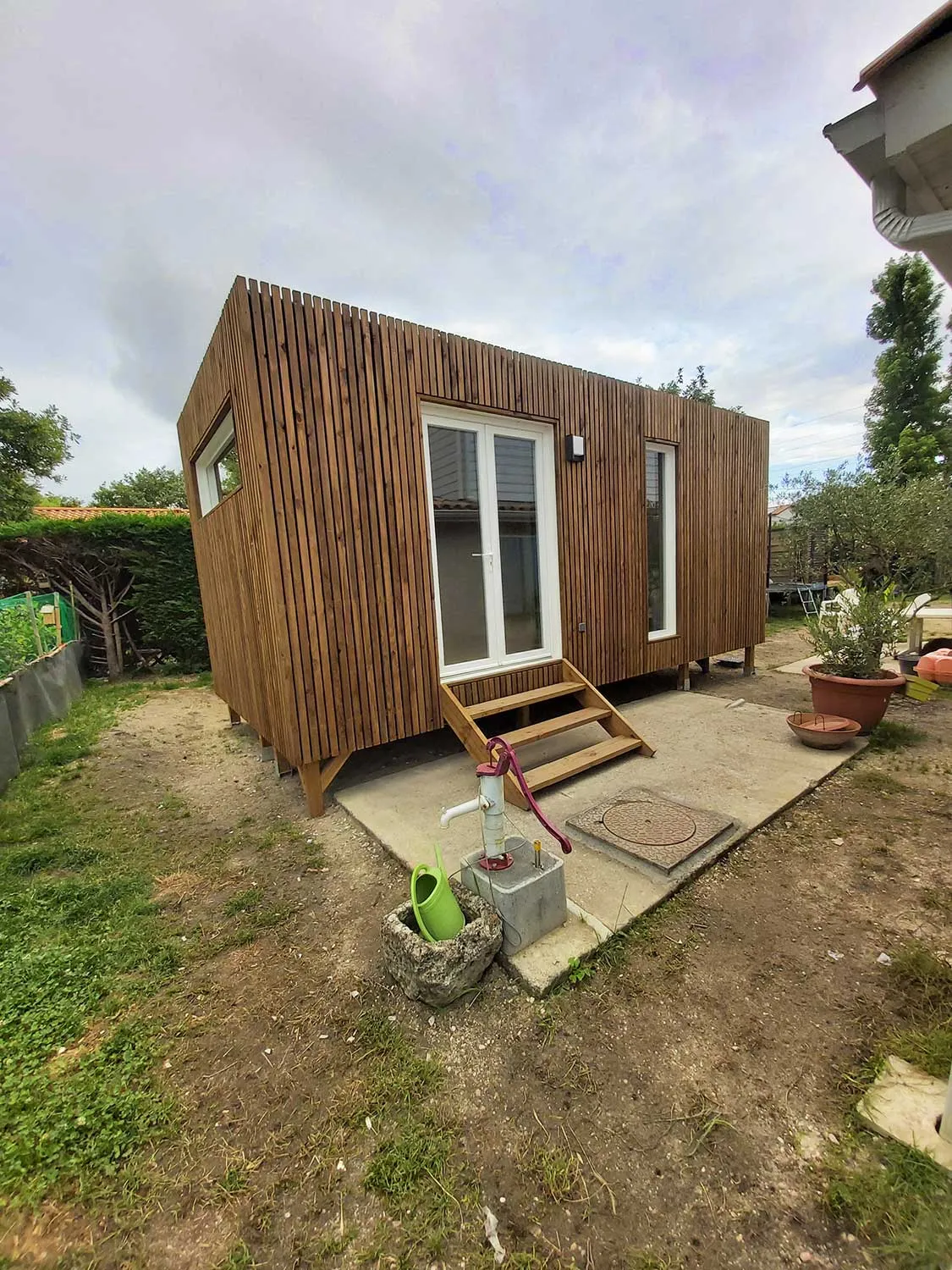 Habitation senior / PMR en ossature bois, réalisation Greenkub en Gironde