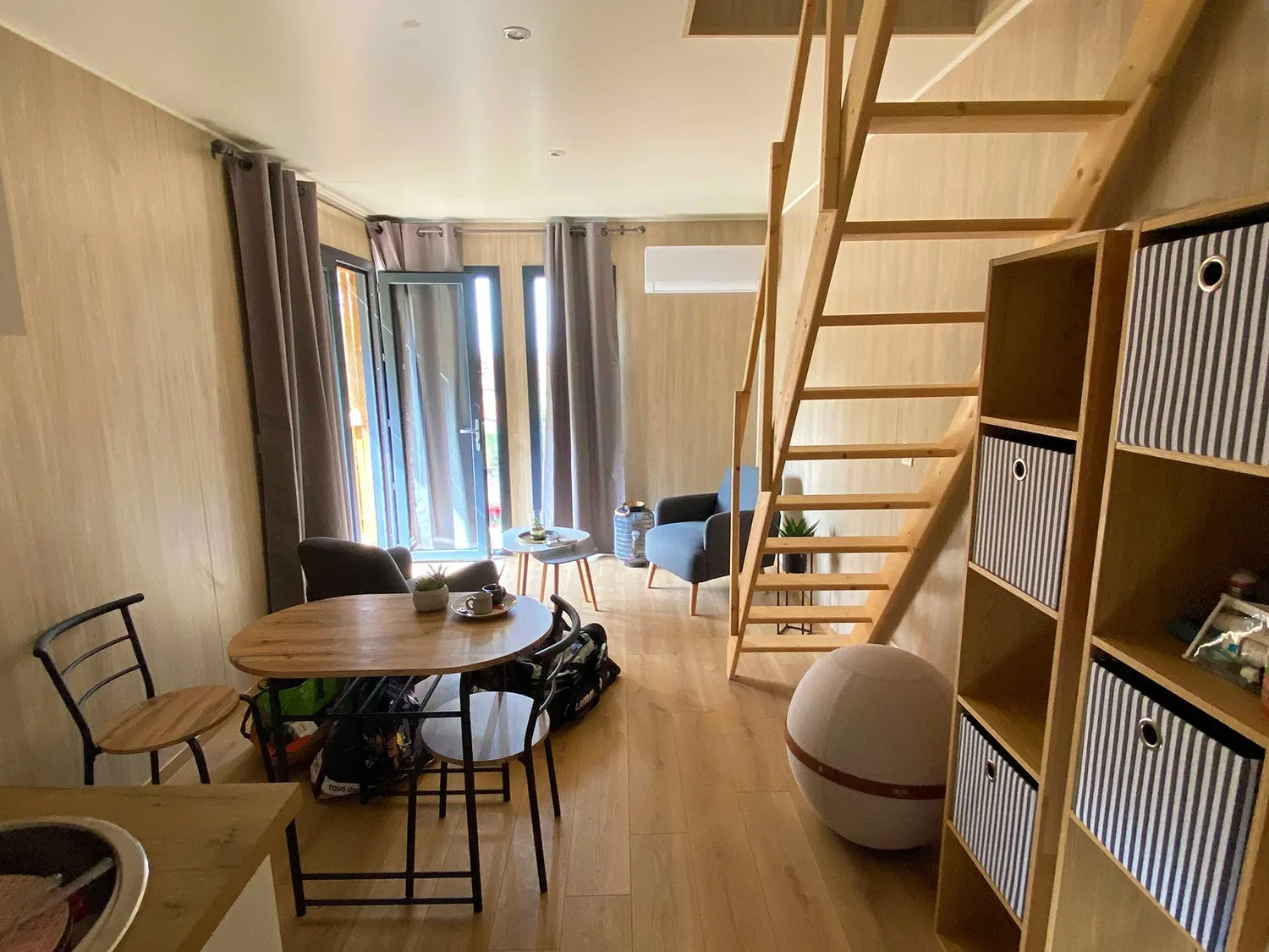 Pièce de vie d’une chambre d’hôte