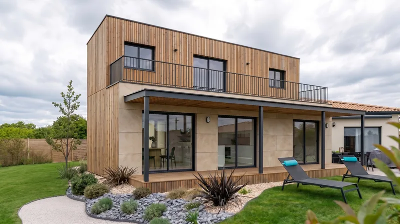 Greenkub M90T, 90 m², à étage