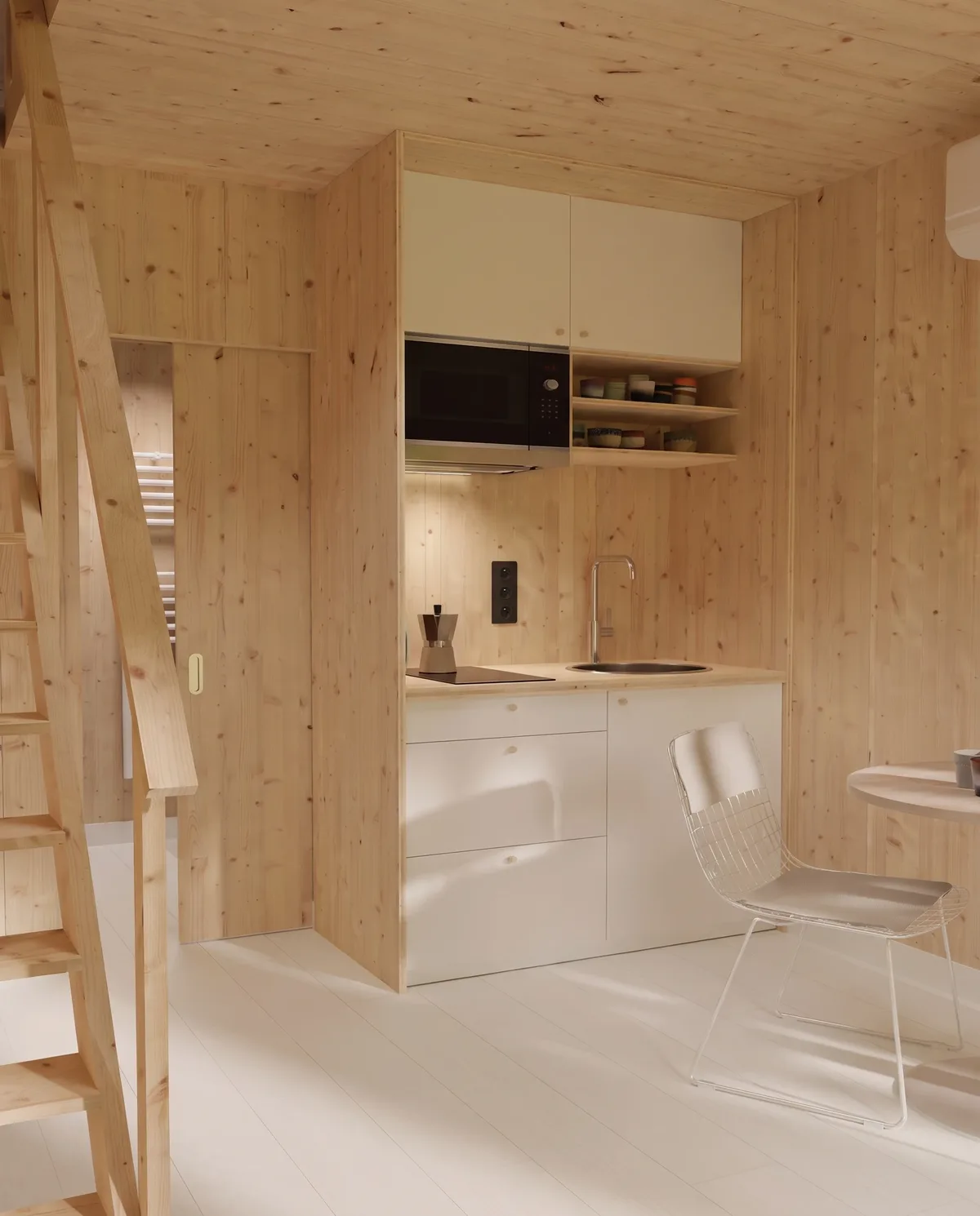 Studio Greenkub GK30T, vue intérieur