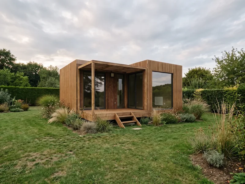 Studio de jardin GK25 de 25 m² en bois, clé en main Greenkub