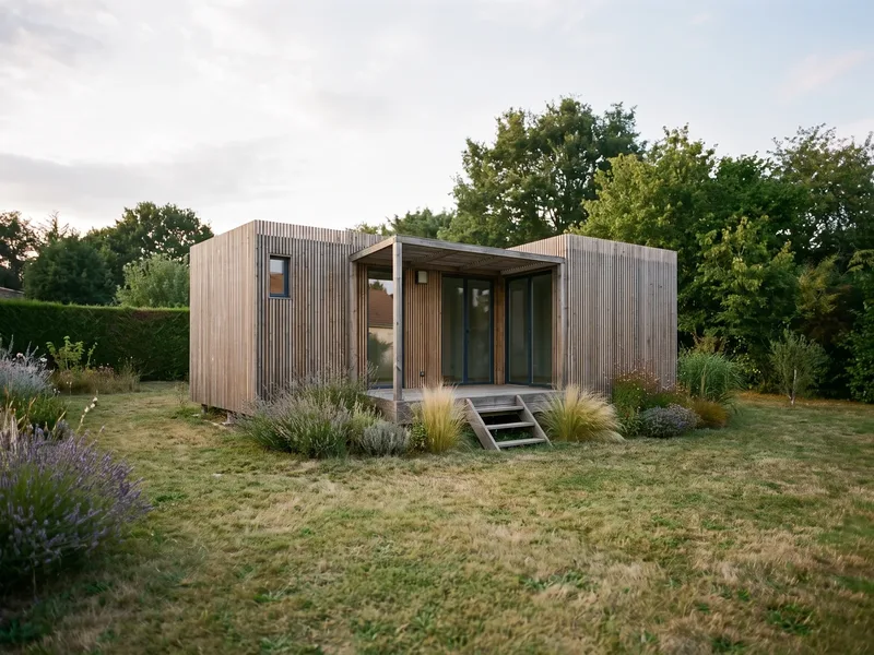 Studio de jardin GK30 de 30 m² en bois, clé en main Greenkub