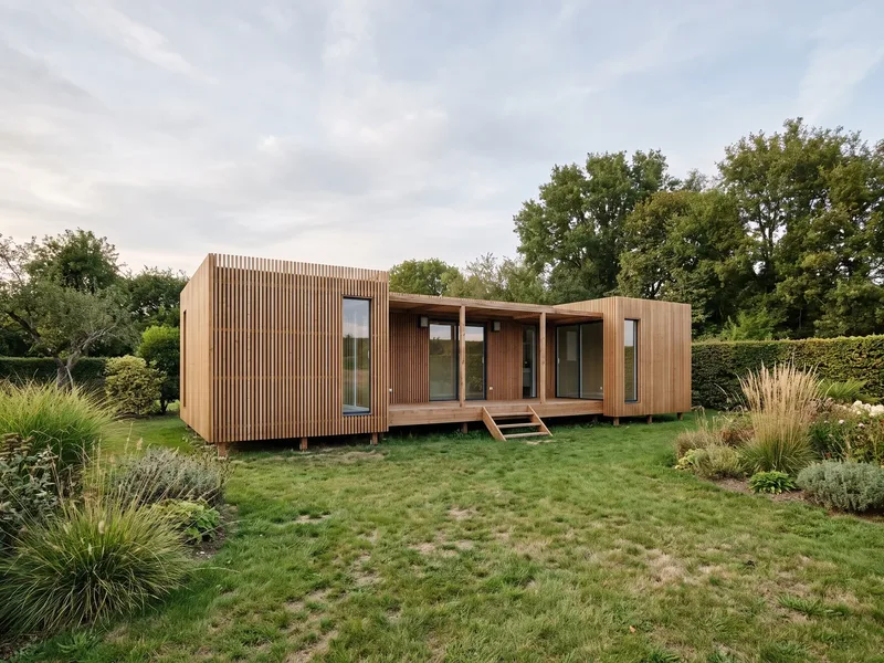 Studio de jardin GK50 de 50 m² en bois, clé en main Greenkub