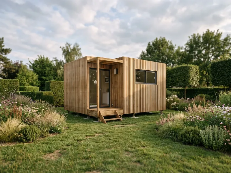 Studio de jardin RAK20 de 20 m² en bois, clé en main Greenkub